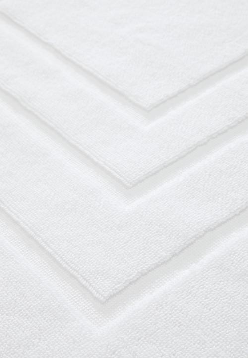 Nortex - Royal plush bath mat - white