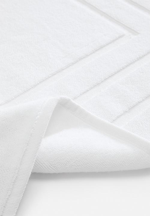 Nortex - Royal plush bath mat - white