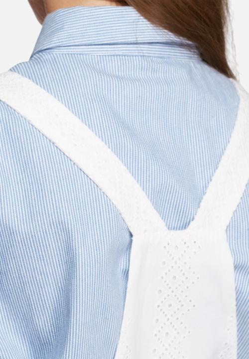 Vero Moda - Luna lace dungaree