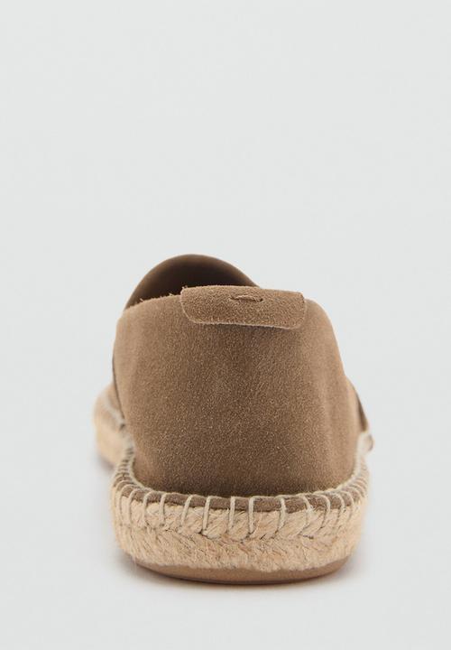 MANGO - Sandals Yute - Medium Brown