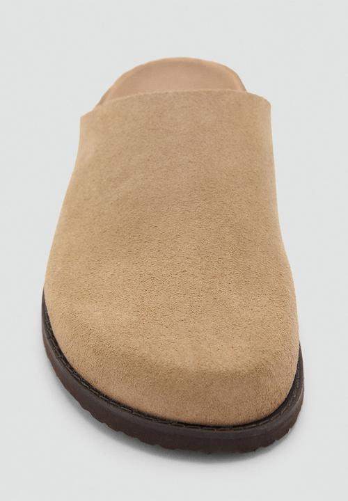 MANGO - Sandals Zueco - Beige