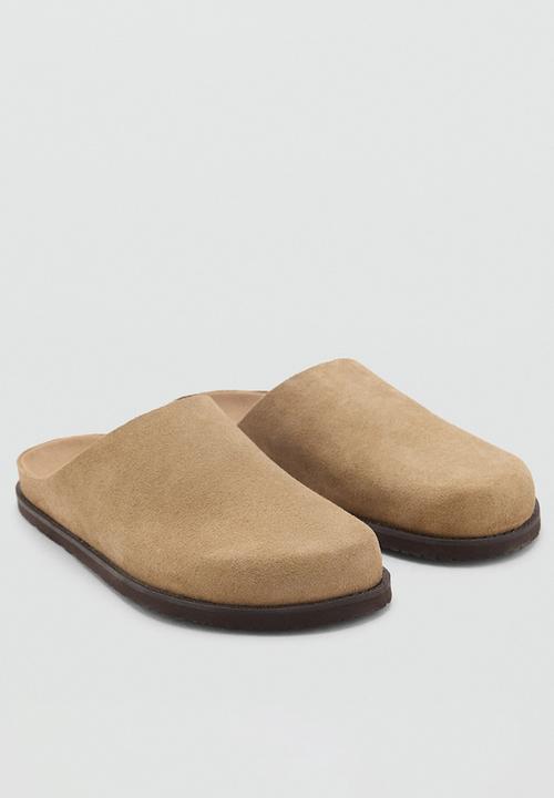 MANGO - Sandals Zueco - Beige
