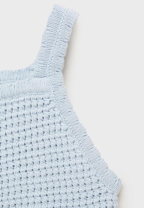 MANGO - Top azores - light pastel blue