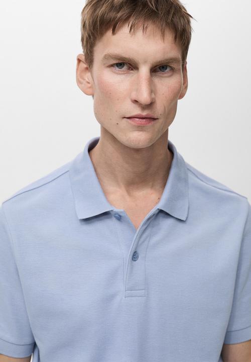 MANGO - Polo Rea - Blue