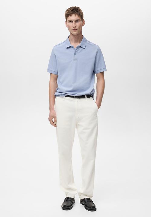 MANGO - Polo Rea - Blue