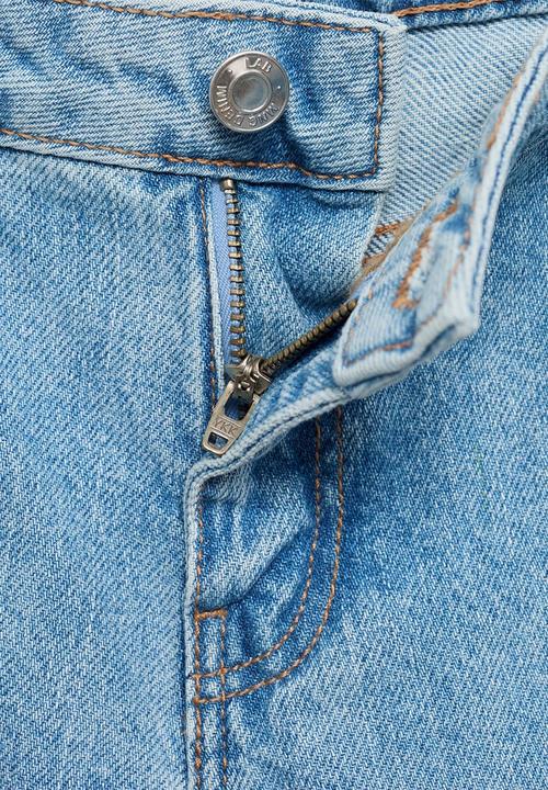 MANGO - Bermudas carpen - open blue