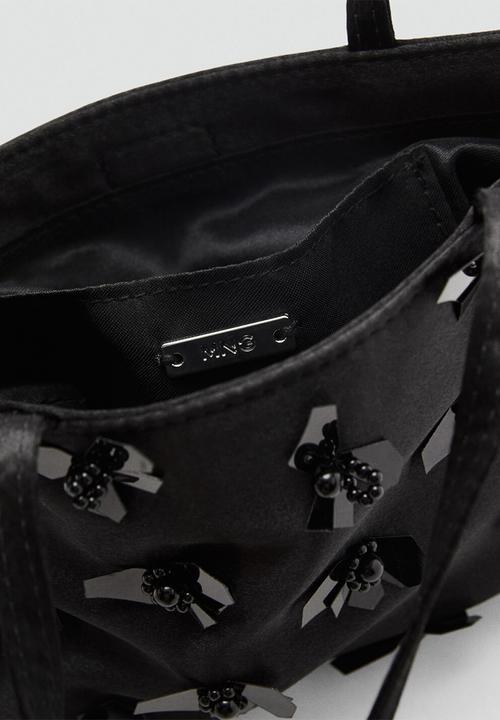 MANGO - Graden handbag - black