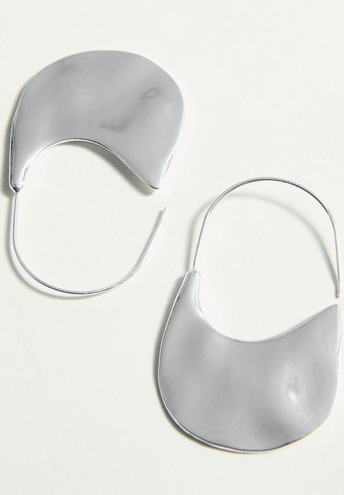 MANGO - Aria earrings - silver