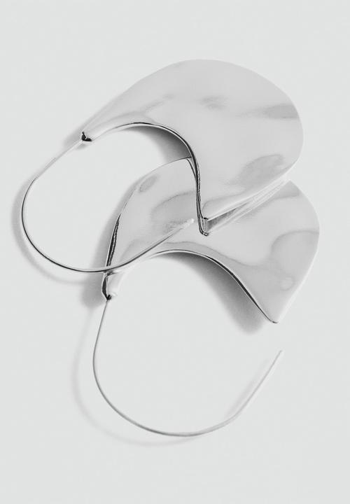 MANGO - Aria earrings - silver