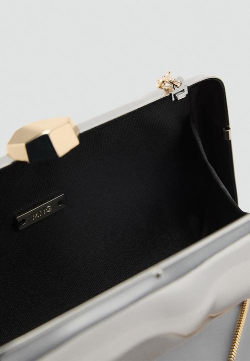 MANGO - Patri handbag - silver