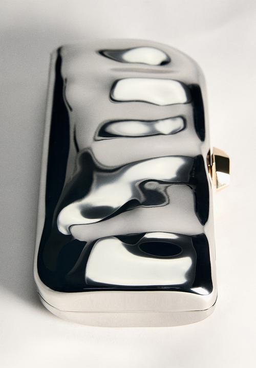 MANGO - Patri handbag - silver