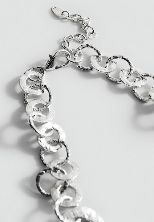 MANGO - Amparo necklace - silver