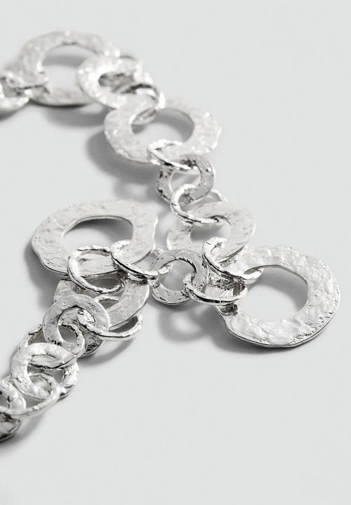 MANGO - Amparo necklace - silver