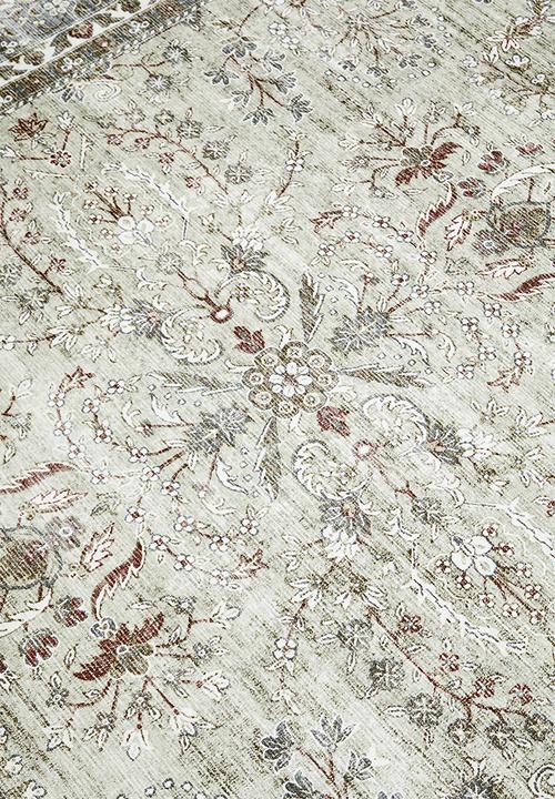 Fotakis - Option Floral Rug - Nat & Grey