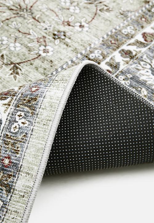 Fotakis - Option Floral Rug - Nat & Grey