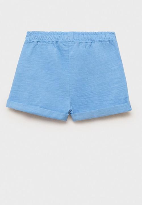 MANGO - Shorts blue - medium blue
