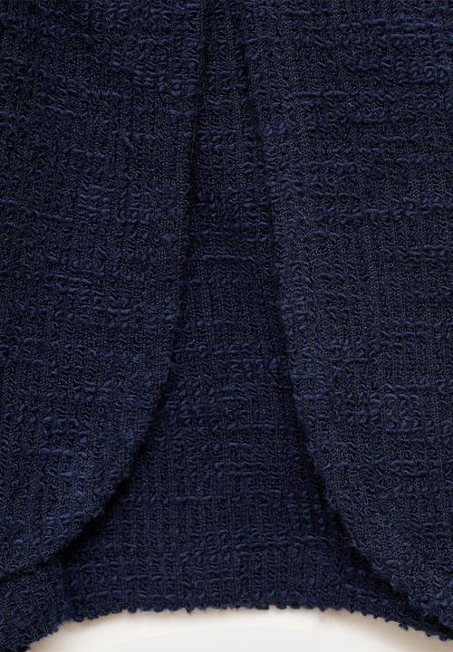 MANGO - Skort nudo - navy