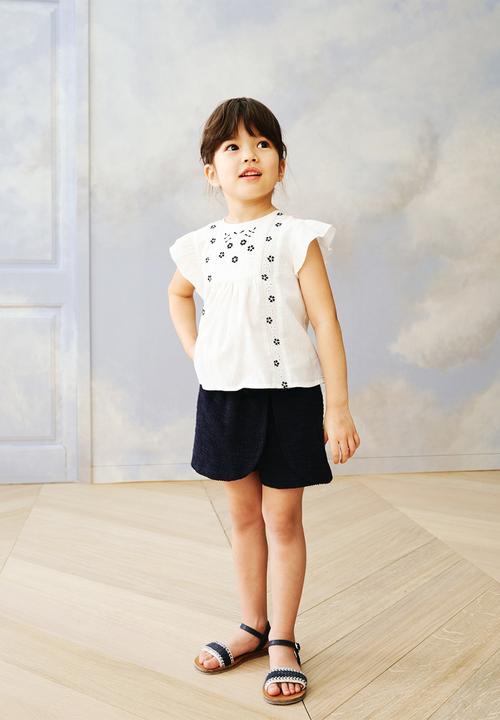 MANGO - Skort nudo - navy