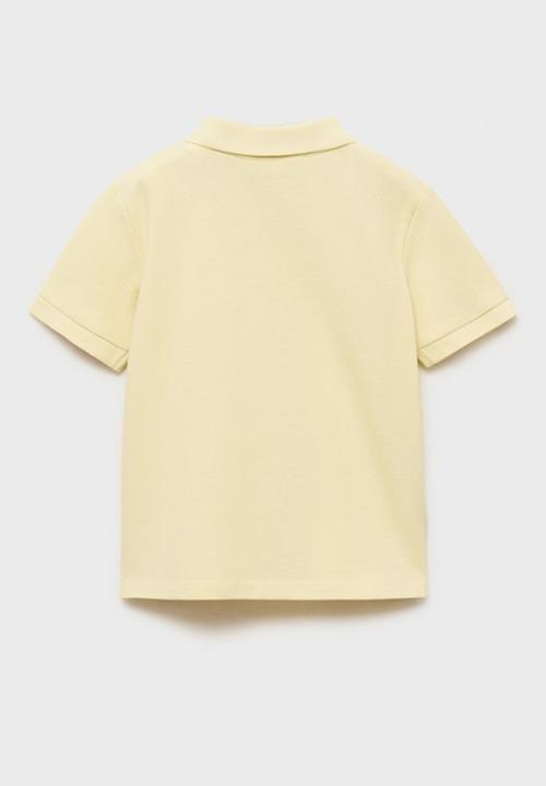 MANGO - Poloshirt javi8 - light pastel yellow