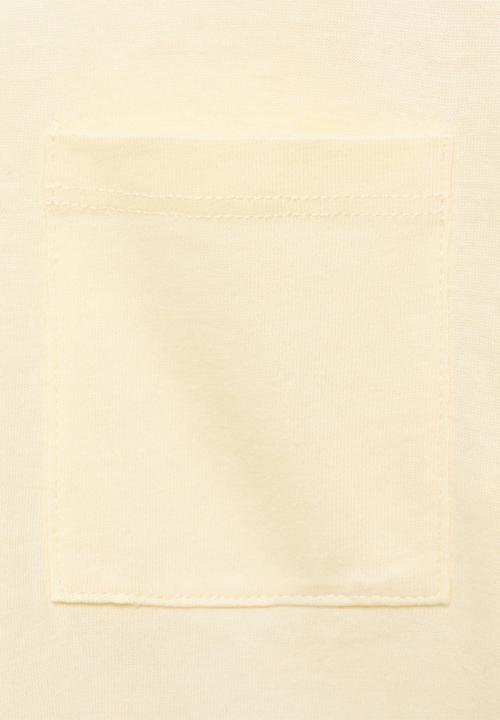 MANGO - T-shirt basicab8 - light pastel yellow