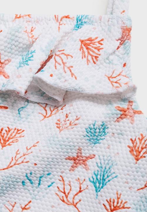 MANGO - Swimsuit coralg - multi