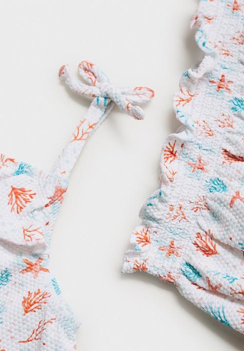 MANGO - Swimsuit coralg - multi