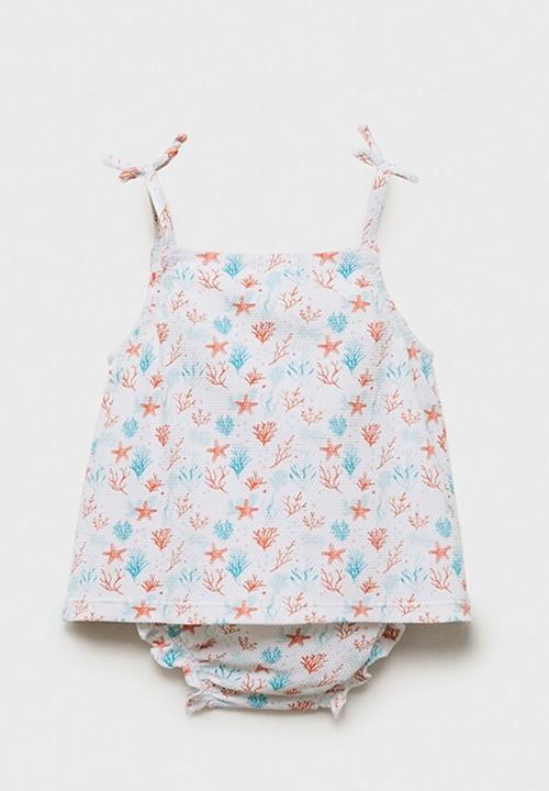 MANGO - Swimsuit coralg - multi