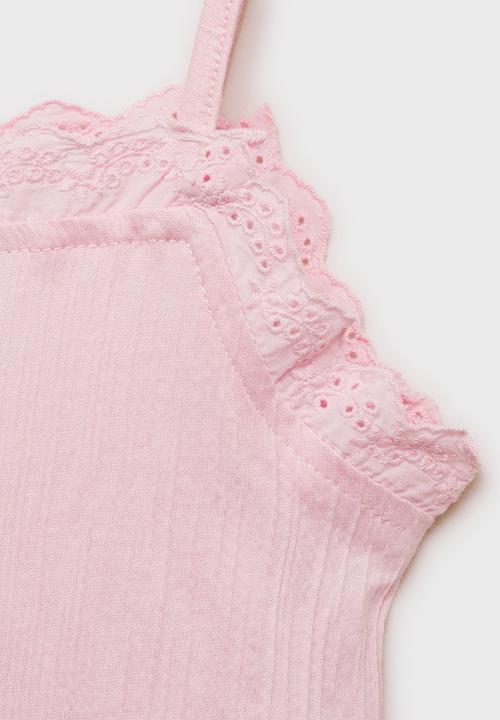MANGO - Top bimba - pink