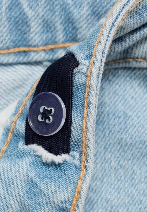 MANGO - Bermudas martin - open blue
