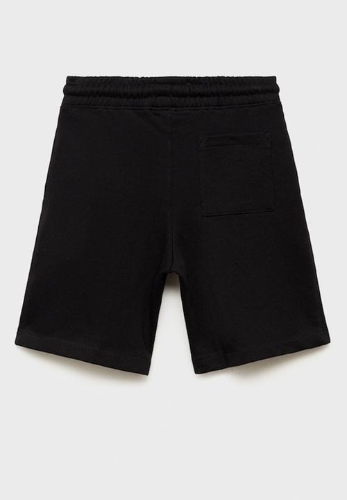 MANGO - Bermudas francia8 - black