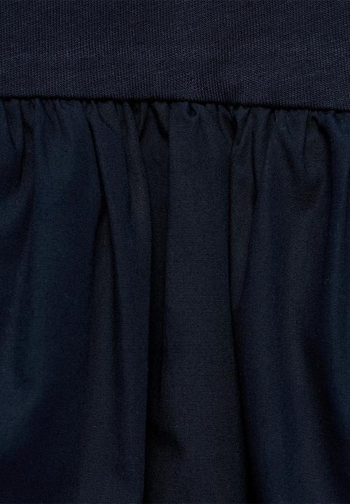 MANGO - Dress balloon - navy