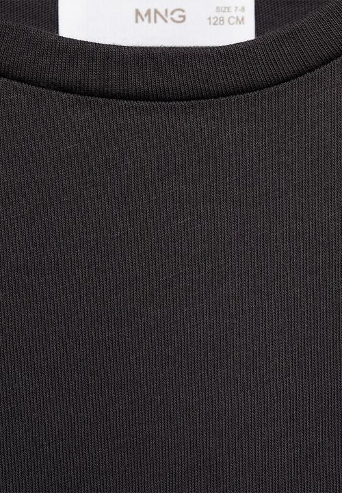 MANGO - Dress balloon - charcoal
