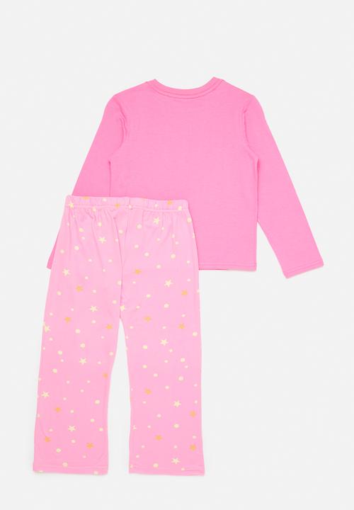 Pop Candy - Pj set -african pink/stars