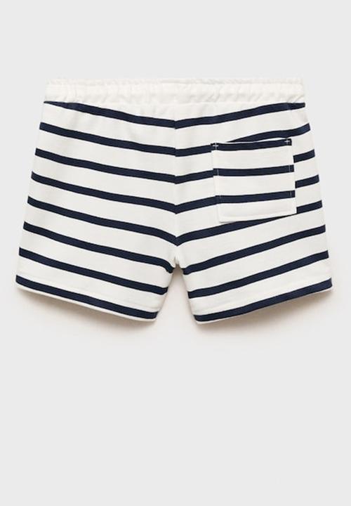 MANGO - Bermudas navyset - navy