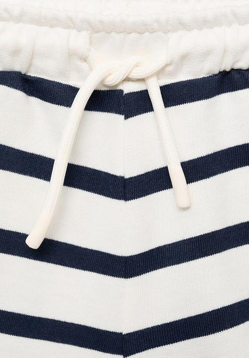 MANGO - Bermudas navyset - navy