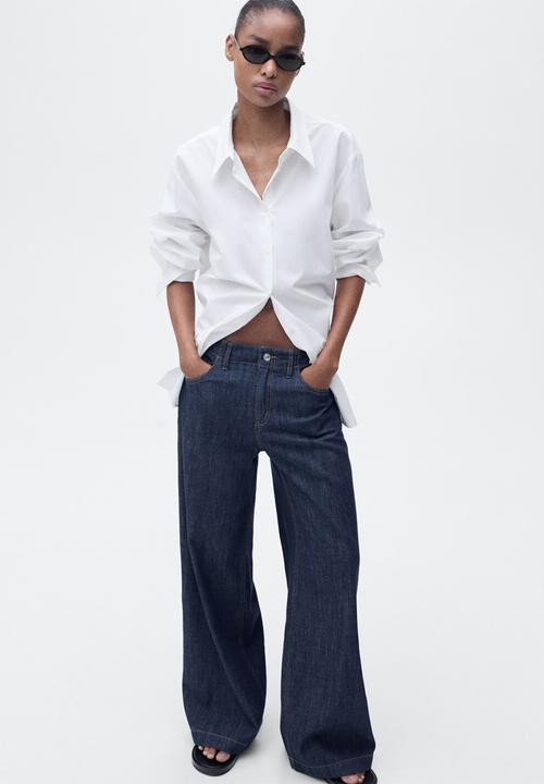 MANGO - Jeans Lia - Open Blue