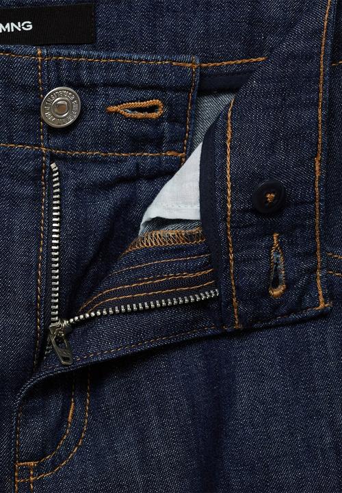 MANGO - Jeans Lia - Open Blue