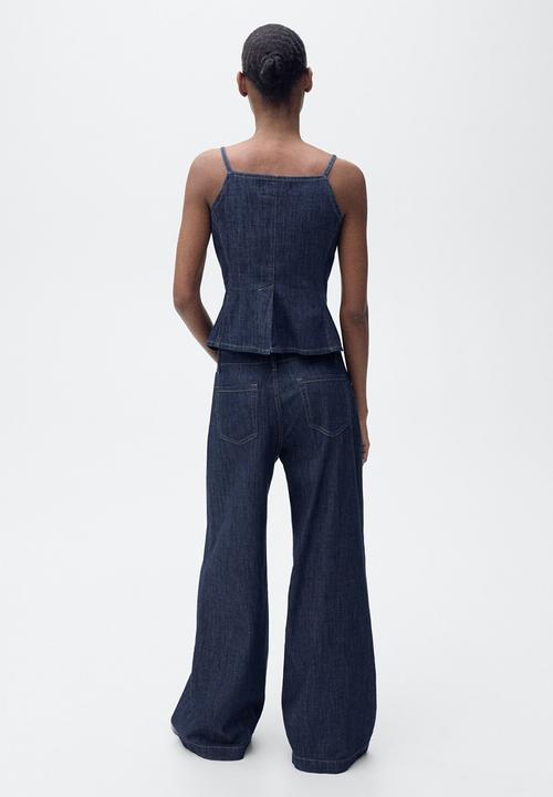 MANGO - Jeans Lia - Open Blue