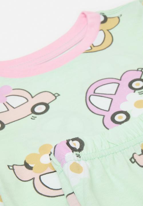 Pop Candy - Pj set - green & pink 