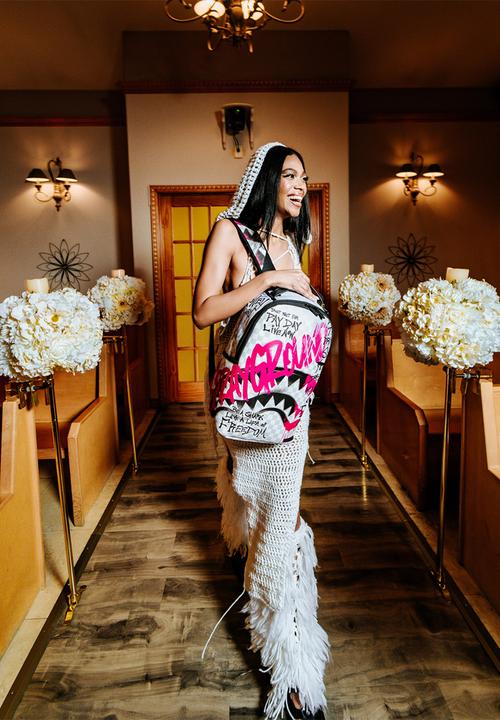 Sprayground - Spray poetry backpack bag - multi