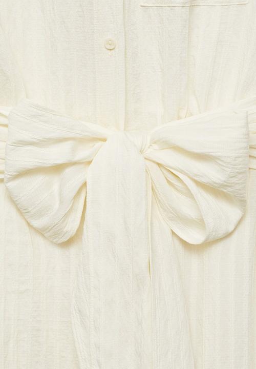 MANGO - Dress Sero - Light Beige