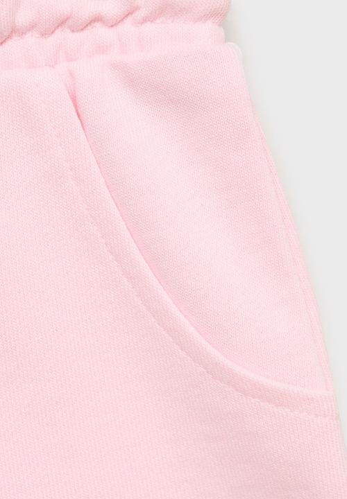 MANGO - Shorts lea - pink