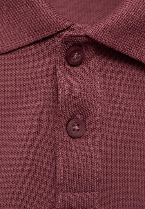 MANGO - Poloshirt javier8 - dark red