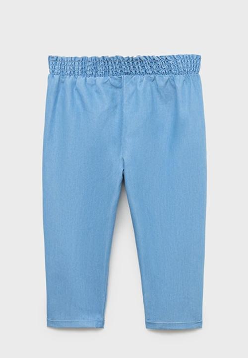 MANGO - Trousers jolie - open blue