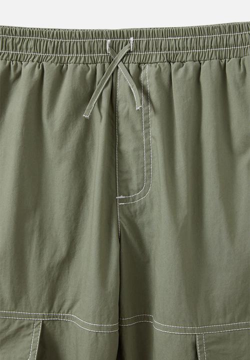 Cotton On - Craig Cargo Pant - Safari Green