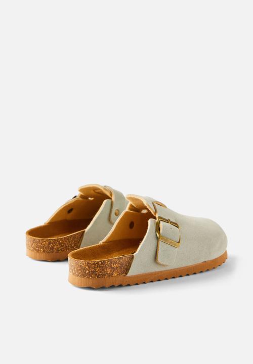 Cotton On - Tommy Buckle Slide - Deep Sage