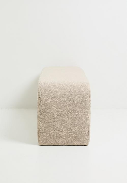 Sixth Floor - Starya bed end bench - natural