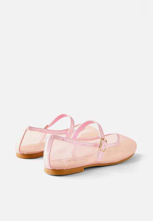 Cotton On - Olivia Ballet Flat - Tea Party Pink/Mesh