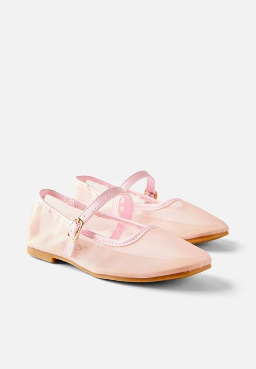 Cotton On - Olivia Ballet Flat - Tea Party Pink/Mesh