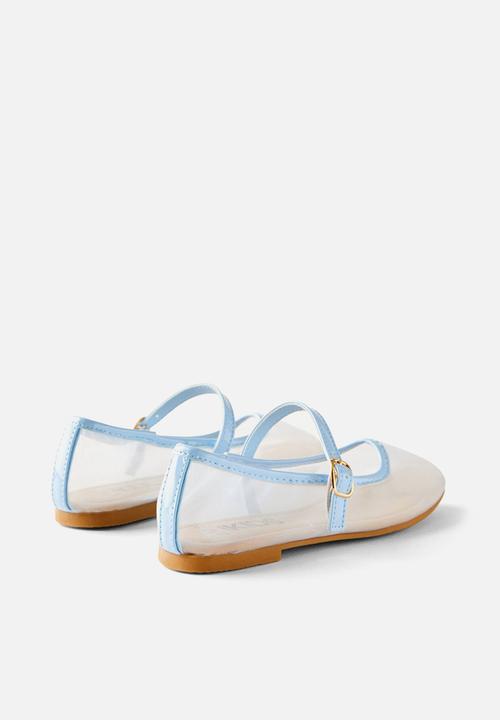 Cotton On - Olivia Ballet Flat - Dawn Blue/Mesh